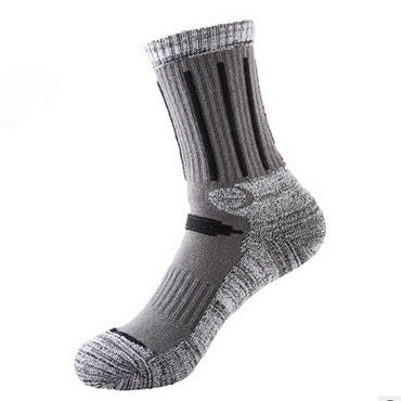 Calcetines Deportivos de Algodón Grueso para Correr y Baloncesto - Secado Rápido y Desodorantes - Image 6