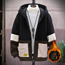 Sudadera con Capucha Acolchada de Lana y Algodón para Hombre - Image 17