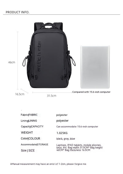 Mochila Impermeable de Gran Capacidad para Hombre - Ideal para Viajes Diarios - Image 10