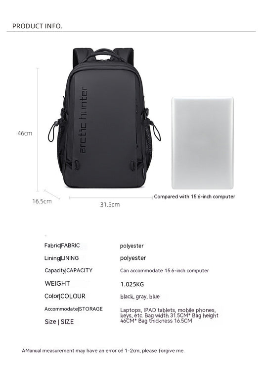 Mochila Impermeable de Gran Capacidad para Hombre - Ideal para Viajes Diarios - Image 10
