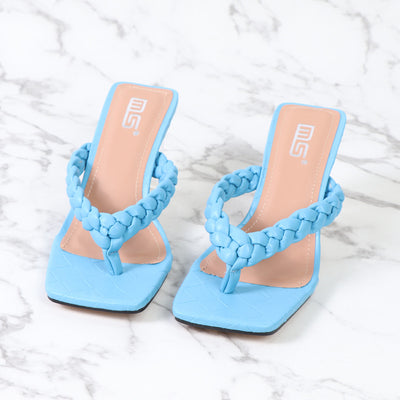 Sandalias de Cristal Elegantes con Tacón Cómodo - Estilo Europeo - Image 9
