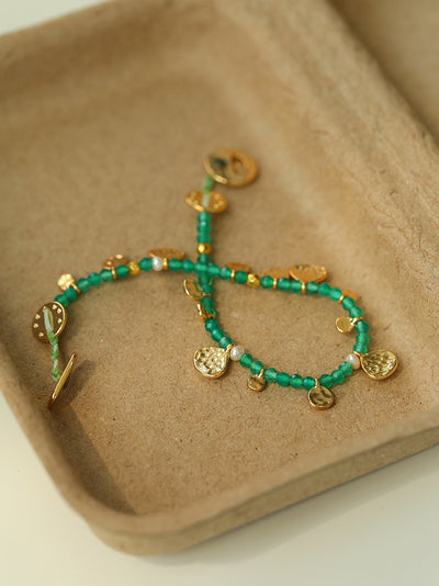 Pulsera de Piedra Natural Tejida a Mano para Mujer - Image 24