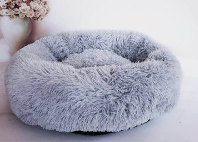 Cama Redonda de Felpa para Perros Pequeños y Gatos - Nido Acogedor Premium - Image 7