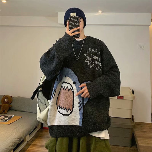 Suéter Holgado Grueso de Invierno con Estilo Personalizado - Image 2
