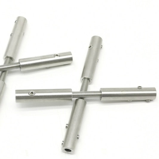 Manguito de Amarre Ajustable con Candado de Cuerda de Acero para Barandillas
