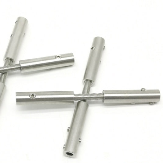 Manguito de Amarre Ajustable con Candado de Cuerda de Acero para Barandillas
