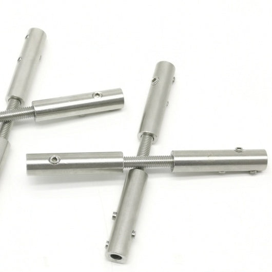 Manguito de Amarre Ajustable con Candado de Cuerda de Acero para Barandillas