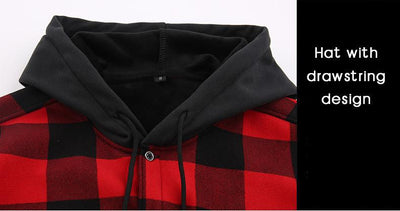 Sudadera Térmica con Capucha y Forro Polar Grueso para Hombre - Image 22