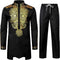 Conjunto Traje Africano Bronze para Homem - Camisa e Calça