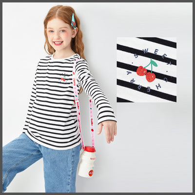 Camiseta Manga Larga para Niñas - Algodón Suave Base Layer - Image 2