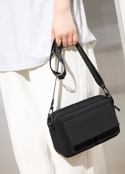 Bolsa Mensajera de Nylon Ligera para Hombre - Ideal para Estudiantes y Viajes - Image 11
