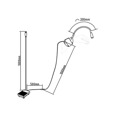 Lámpara Secadora UV para Adhesivo de Pestañas de Secado Rápido - Image 2