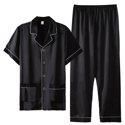 Pijama Corto Ligero para Hombre - Conjunto Cómodo de Verano - Image 15