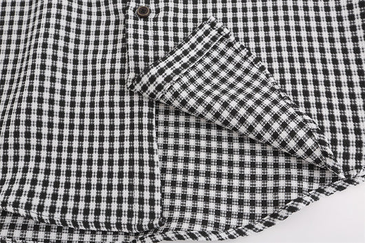 Camisa Manga Larga Hombre con Contraste de Costuras - Image 10