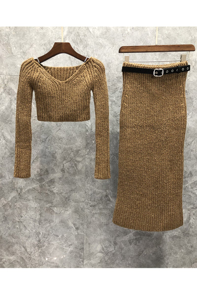 Falda Reductora Corta Dos Piezas para Mujer - Image 2