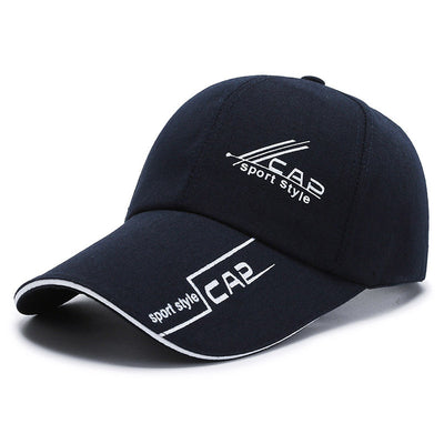Gorra de Visera Curva con Letras - Protección Solar Casual - Image 8