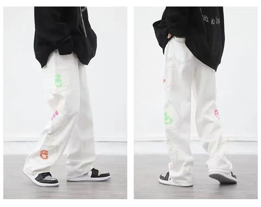 Pantalones Casuales Sueltos con Múltiples Bolsillos - Image 4