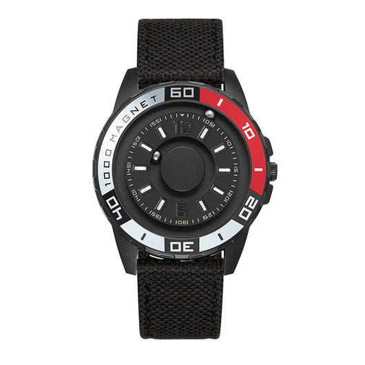 Reloj de Tecnología Magnética con Cuerpo Metálico Negro - Image 12