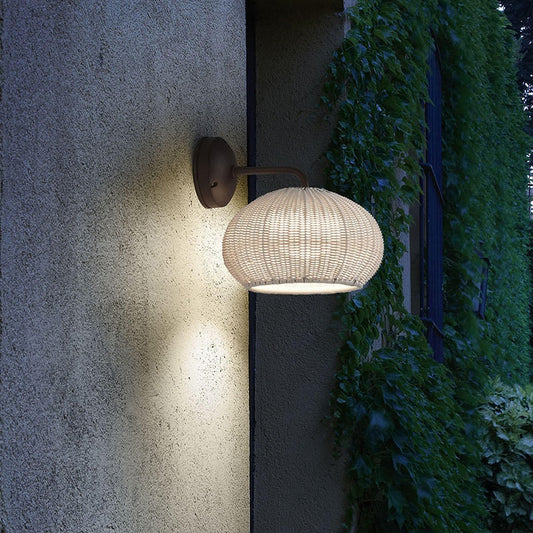 Lámpara de Pared Exterior Artística con Enredadera China Moderna - Image 2