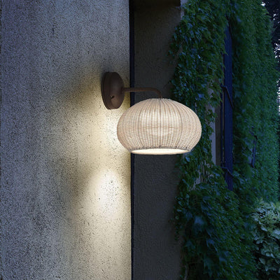 Lámpara de Pared Exterior Artística con Enredadera China Moderna - Image 2