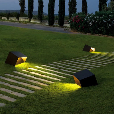 Reflector Solar LED Exterior Impermeable Negro