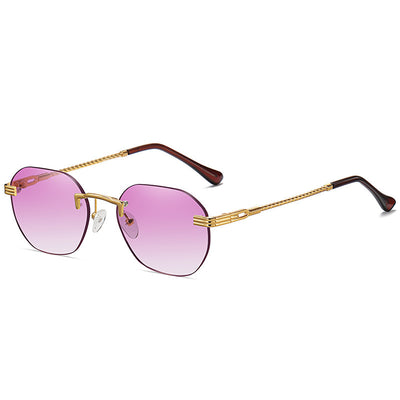 Gafas de Sol Metálicas sin Marco - Diseño Minimalista Unisex - Image 14