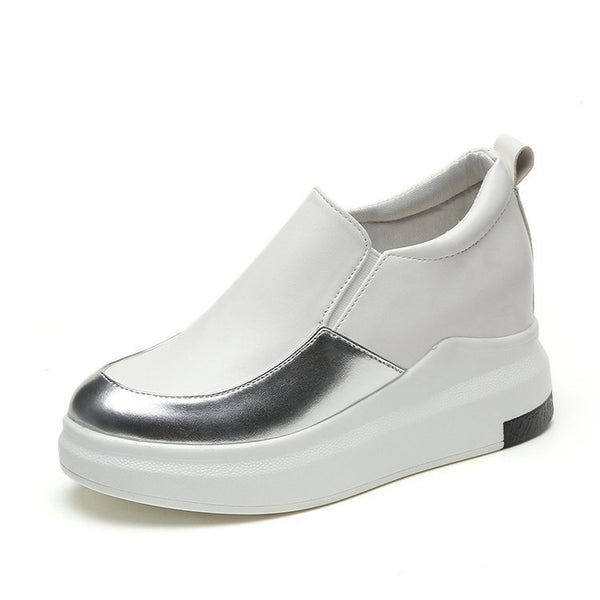 Zapatos Cómodos para Mujer con Diseño Coordinado - Estilo Slip-On Moderno