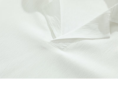 Playera Blanca de Manga Corta para Hombre - Estilo Casual - Image 8