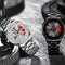 Reloj de Cuarzo Luminoso Impermeable para Hombre con Diseño de Calibrador
