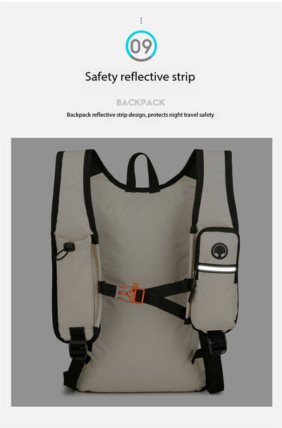 Mochila Casual AZELA Púrpura Ligera, Daypack Multicompartimento con Malla Transpirable - Image 33