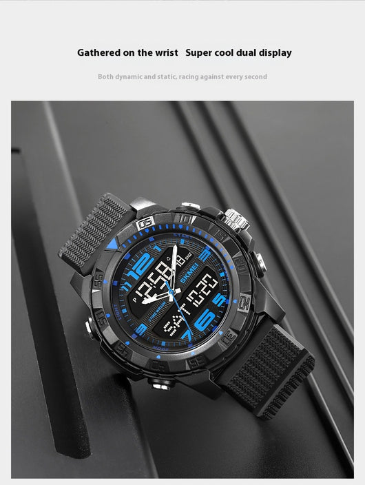 Reloj Deportivo Dual Display Resistente al Agua para Actividades Outdoor - Image 10