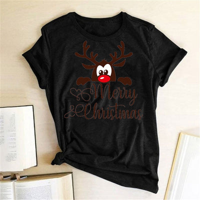 Camiseta Estampado Alce para Mujer - Manga Corta - Image 12