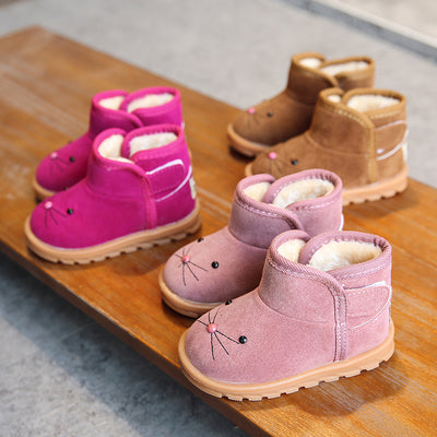Botas Infantiles de Invierno con Forro de Terciopelo - Niños y Niñas - Image 7
