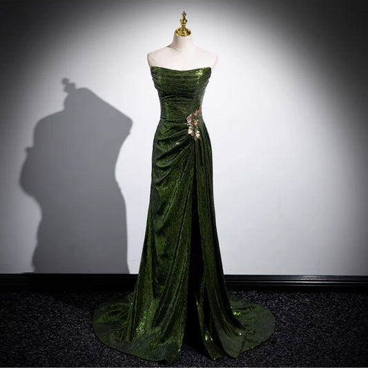 Vestido de Noche Nupcial Ajustado Reductor para Mujer