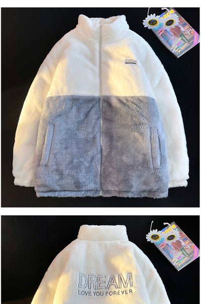 Abrigo Reversible de Algodón Grueso para Invierno - Image 12
