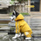 Impermeable para Perros con Capucha y Reflectantes - Chaqueta Lluvia Ligera