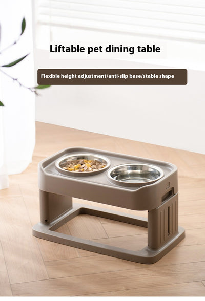 Comedero Elevado de Acero Inoxidable para Mascotas - Image 17
