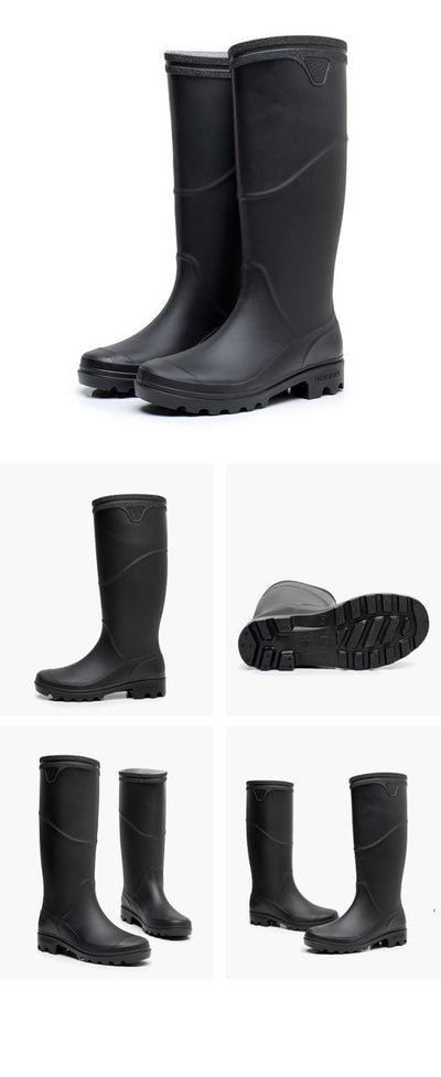 Botas de Lluvia Altas para Construcción - Zapatos Protectores Impermeables Antideslizantes - Image 19