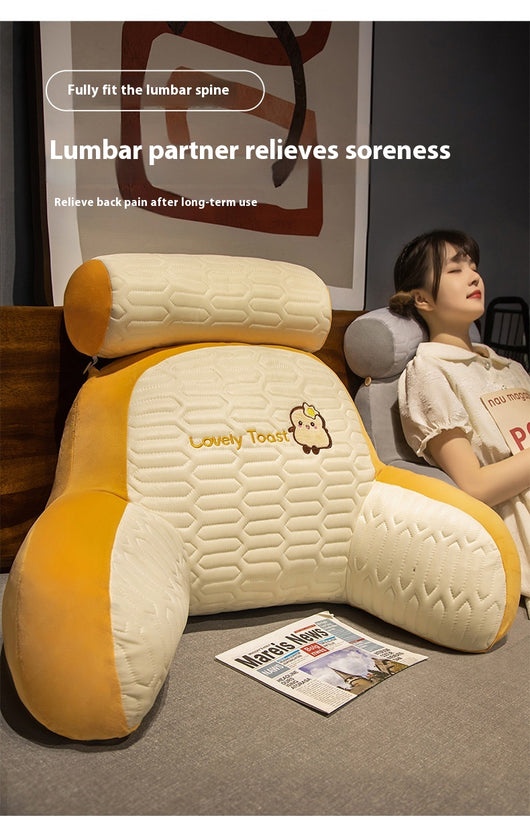 Almohada de Soporte Lumbar Grande con Respaldo Suave - Image 22