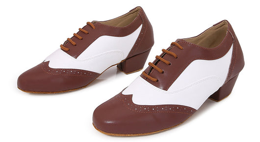 Zapatos de Baile Latino y Cuadrado con Suela Blanda para Adultos - Image 22