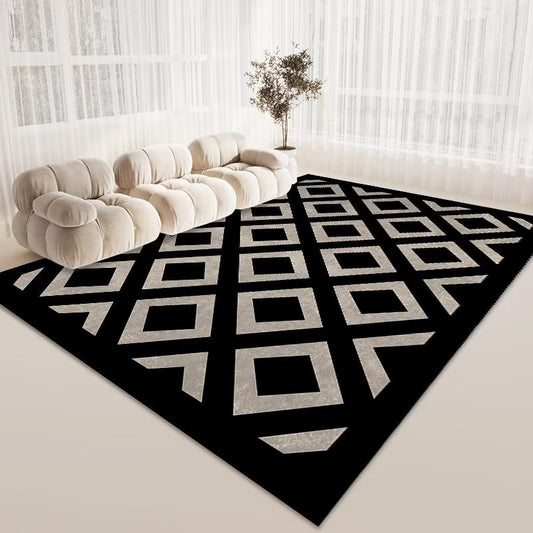 Alfombra Velvet Cristal Completa para Sala, Recámara y Mesita de Noche