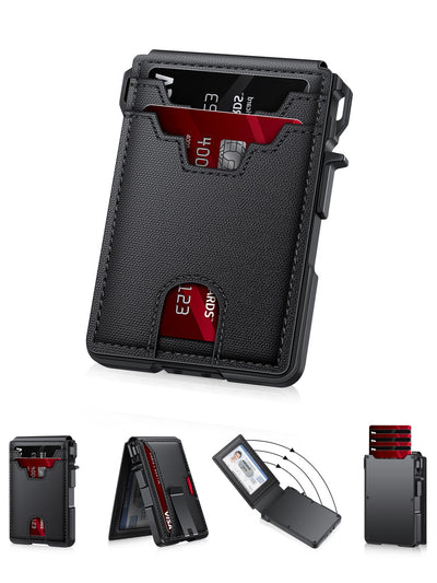 Billetera Bifold con Protección RFID y Extracción Rápida de Tarjetas - Image 8