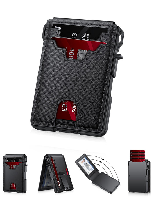 Billetera Bifold con Protección RFID y Extracción Rápida de Tarjetas - Image 8