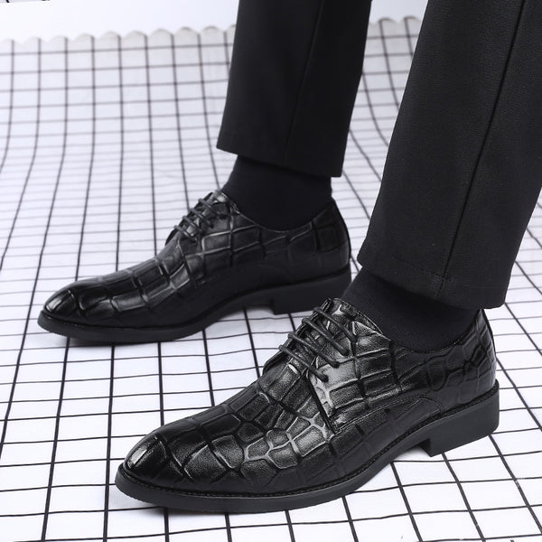 Zapatos de Cuero Ejecutivos para Hombre - Estilo Profesional de Oficina