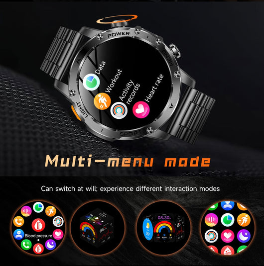 Reloj Inteligente Deportivo Pantalla Full HD Batería Ultra Duradera 1000mA - Image 10