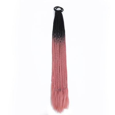 Peluca Trenza Degradado de Tres Hebras Color Twist - Image 19