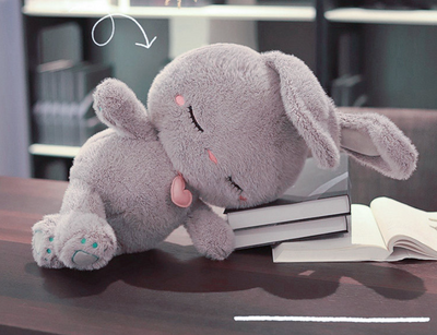 Muñeco de Conejo Suave con Orejas Largas - Peluche Adorable - Image 17