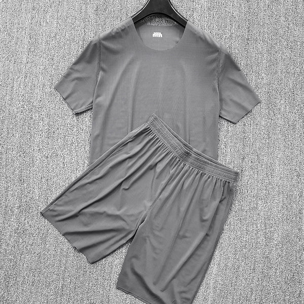 Pijama Transpirable de Verano - Conjunto Cómodo T-shirt y Shorts