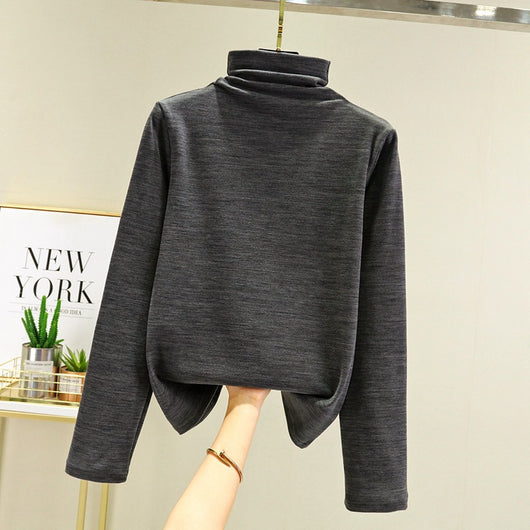 Blusa Cuello Alto Slim Fit con Ácido Hialurónico Hidratante - Image 6