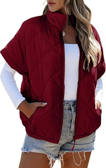 Chaqueta Cálida con Diseño de Diamantes y Bolsillos con Cierre - Image 12
